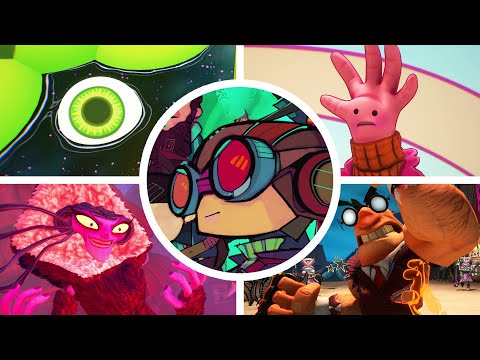 Psychonauts 2 – All Bosses + Ending