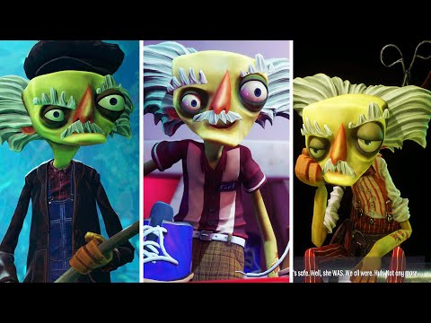 Psychonauts 2 – ALL Ford Brains (Barber Ford, Bowling Ford and Mail Clerk Ford)