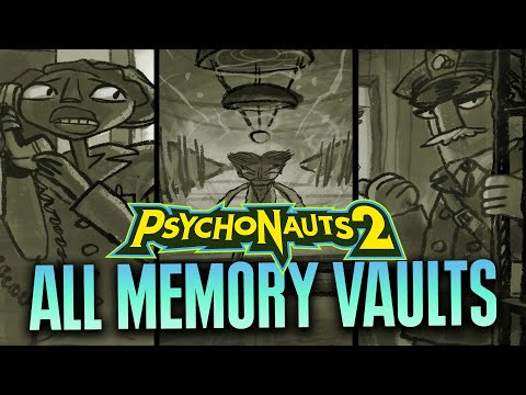 Psychonauts 2 – All Memory Vault Locations + All Character Lore