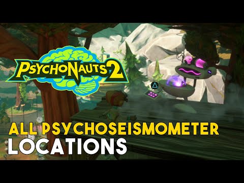 Psychonauts 2 All Psychoseismometer Locations (Gisu Optional Mission Guide)