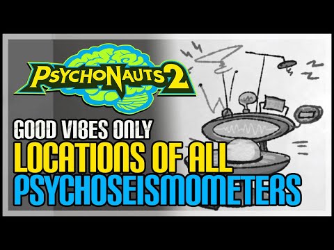 Psychonauts 2 All Psychoseismometer Locations