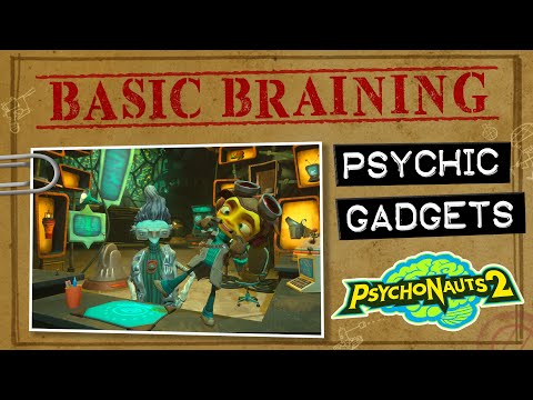 Psychonauts 2 Basic Braining Episode 3 – Psychic Gadgets