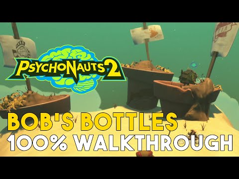 Psychonauts 2 Bob's Bottles 100% Walkthrough (All Collectibles)