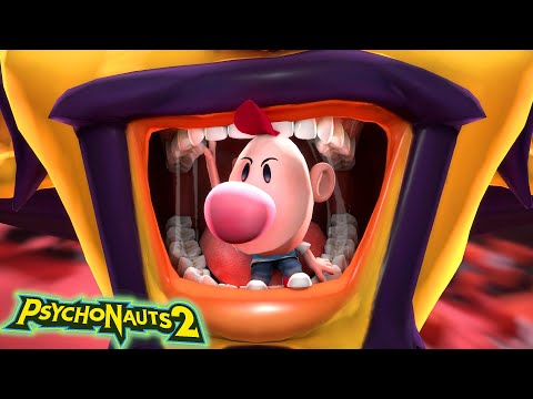 Psychonauts 2 but ruined by mods