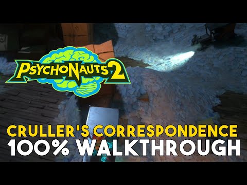 Psychonauts 2 Cruller's Correspondence 100% Walkthrough (All Collectible Locations)