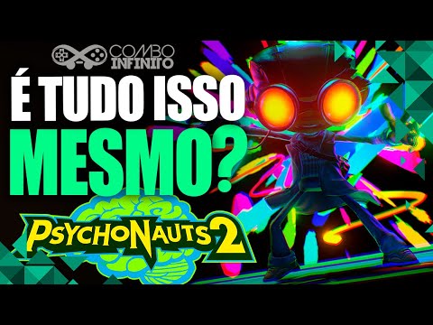 PSYCHONAUTS 2 É TUDO ISSO MESMO? REVIEW! NOVO ESTÚDIO DO XBOX LANÇA SEU NOVO JOGO!