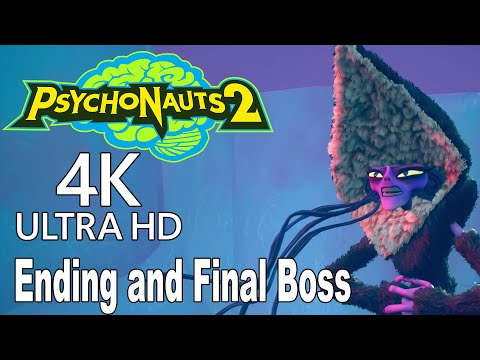 Psychonauts 2 – Ending and Final Boss [4K]