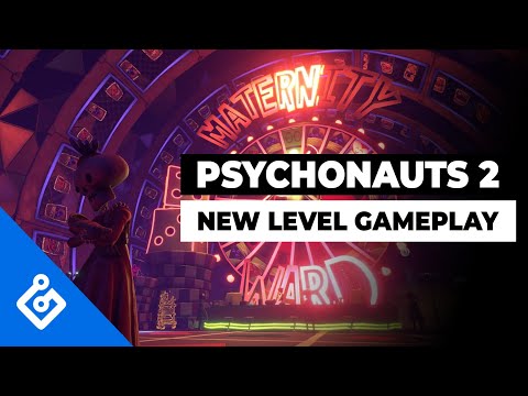 Psychonauts 2: Exclusive Look At New Level Gameplay (4K)