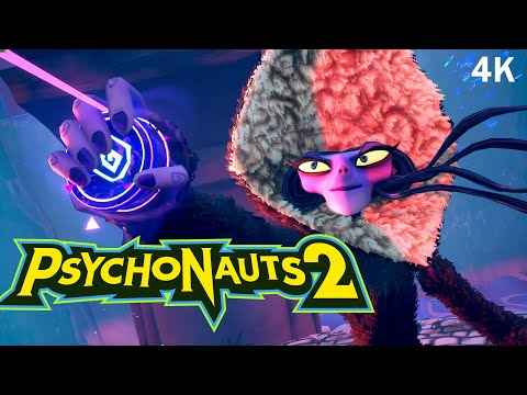 PSYCHONAUTS 2 Gameplay Walkthrough – FULL GAME [ 4K – PC ]