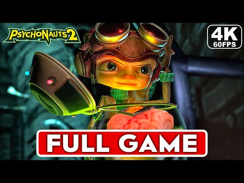 PSYCHONAUTS 2 Gameplay Walkthrough Part 1 FULL GAME [4K 60FPS PC] – No Commentary