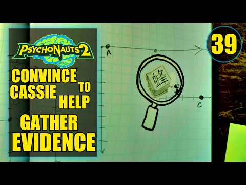Psychonauts 2 – Gather Evidence – Find All Exhibit – Convince Cassie to Help – Walkthrough Part 39