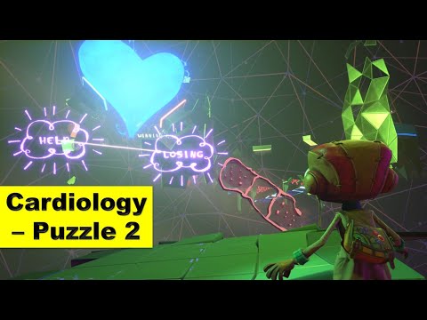 Psychonauts 2 – How to Complete Cardiology Level & Puzzle | Make Heart Win
