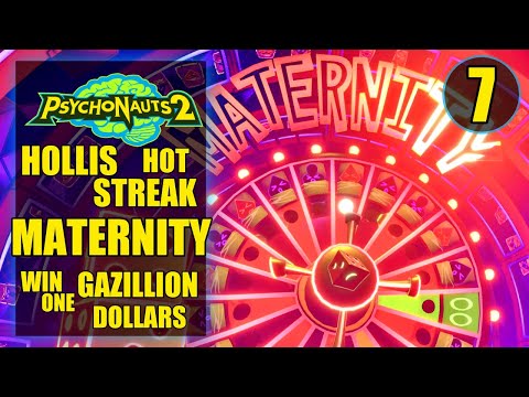 Psychonauts 2 – Maternity – Win a Gazillion Dollars in Casino – Hollis Hot Streak Walkthrough Part 7
