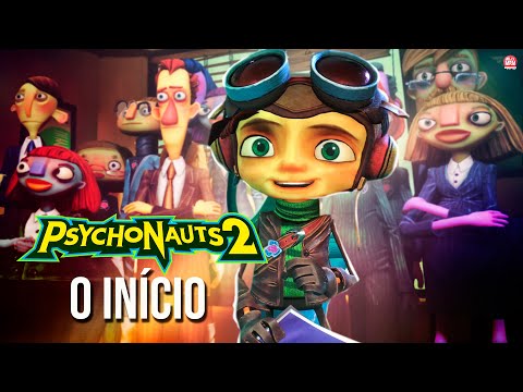 Psychonauts 2 – O INÍCIO DE GAMEPLAY em Português PT-BR | Xbox Series X ( Acesso Antecipado )