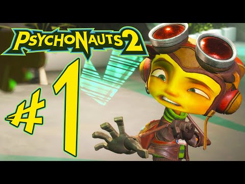 Psychonauts 2 – Parte 1: Estagiário da Sofrência!!!! [ PC – Playthrough 4K ]