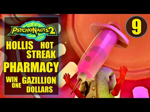 Psychonauts 2 – Pharmacy – Win Gazillion in Casino – Hollis Hot Streak Walkthrough Part 9