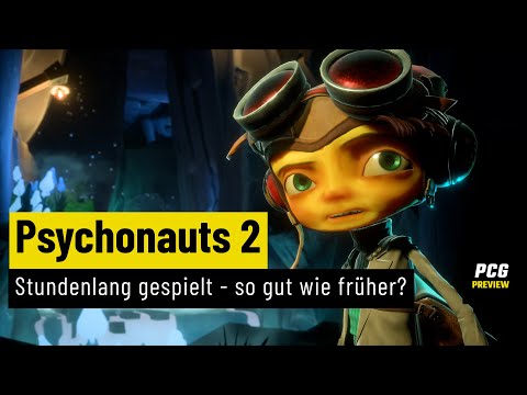 Psychonauts 2 | PREVIEW | Stundenlang gespielt – Kommt hier das nächste Kultspiel von Tim Schafer?