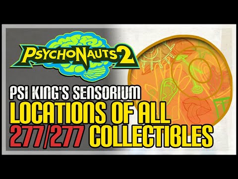 Psychonauts 2 PSI King's Sensorium All Collectibles