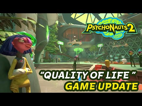 Psychonauts 2 // Quality Of Life Patch!