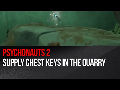 Psychonauts 2 – Supply Chest Keys in The Quarry
