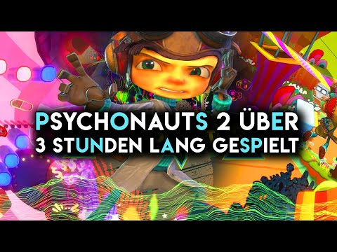 Psychonauts 2 über 3 Stunden lang gespielt | Exklusives Gameplay & Eindrücke