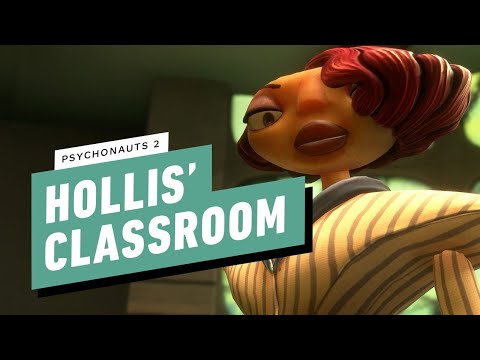 Psychonauts 2 Walkthrough – Hollis' Classroom [1080p/60FPS] No Commentary