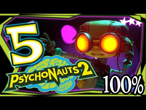 Psychonauts 2 Walkthrough Part 5 (XB1, PS4, PC) 100%