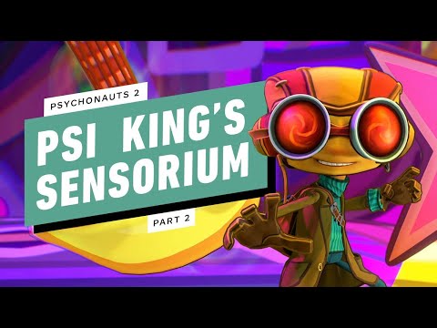 Psychonauts 2 Walkthrough – PSI King's Sensorium (2/3) [1080p/60FPS] No Commentary