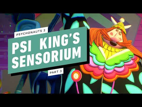 Psychonauts 2 Walkthrough – PSI King's Sensorium (3/3) [1080p/60FPS] No Commentary