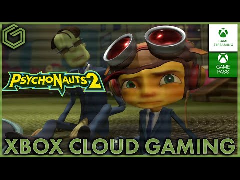 Psychonauts 2 – Xbox Cloud Gaming PC App Gameplay