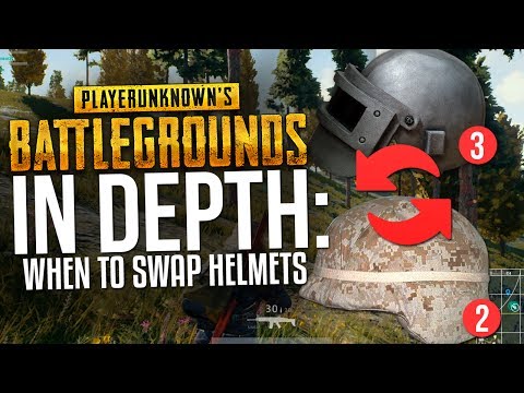 PUBG In Depth: When To Swap Helmets (& Armor Guide) (PLAYERUNKNOWN'S BATTLEGROUNDS)