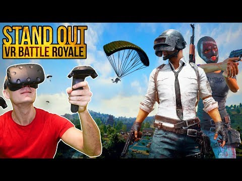 PUBG – PlayerUnknown's Battlegrounds in VR! | Stand Out VR Battle Royale (Alpha) HTC Vive Gameplay