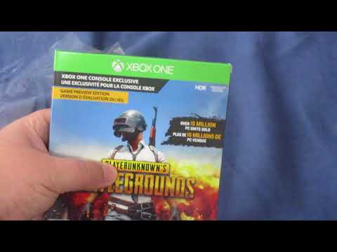 PUBG (PlayerUnknown's Battlegrounds) – Xbox One ((Unboxing))