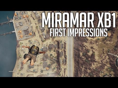 PUBG Xbox One Miramar (Desert Map) First Impressions – Playerunknown's Battlegrounds