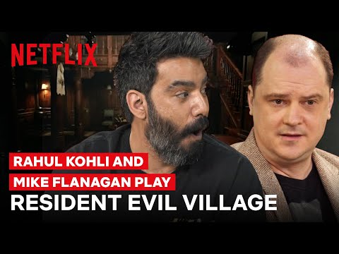 Rahul Kohli and Mike Flanagan Play Resident Evil Village | #GeekedWeek
