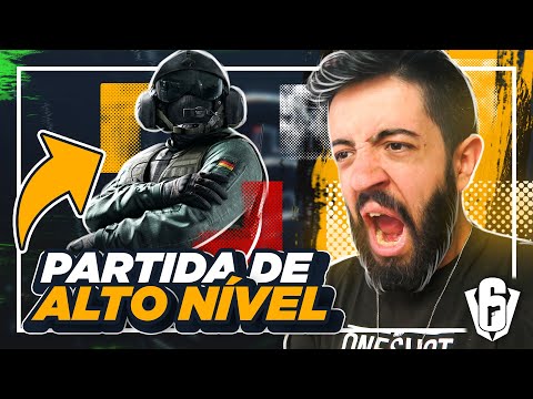 RAINBOW SIX SIEGE – PARTIDA INTENSA DE ALTO NÍVEL COM UM SQUAD BRABO!
