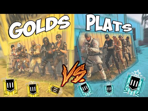 Rainbow Six Siege Players vs The Rank They Think They Deserve (GOLD VS PLAT)