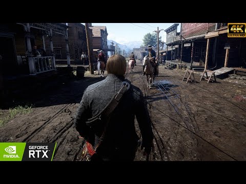 RDR 2 PC – RTX 3080 4K Ultra Max Settings Free Roam Gameplay | Graphics Showcase [No HUD]