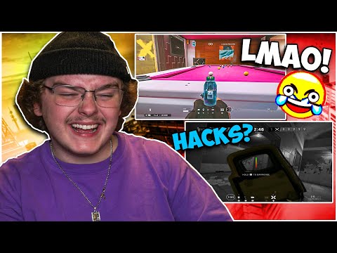 REACTING TO YOUR CRAZY RAINBOW SIX SIEGE CLIPS!