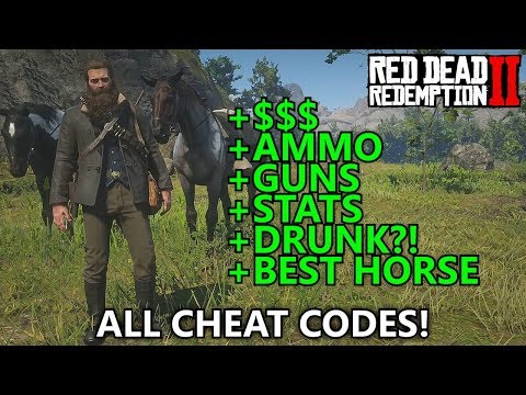 Red Dead Redemption 2 – All Cheat Codes (Infinite Money, Max Ammo, Spawn War Horse, Best Stats, etc)
