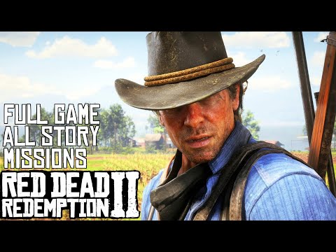 Red Dead Redemption 2 – ALL STORY MISSIONS (FULL GAME) – 1440p – No Commentary