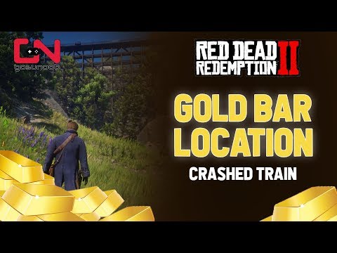 Red Dead Redemption 2 – Gold Bar Locations – Crashed Train