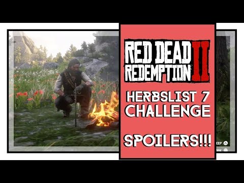 Red Dead Redemption 2 Herbalist 7 Challenge Guide [SPOILERS]