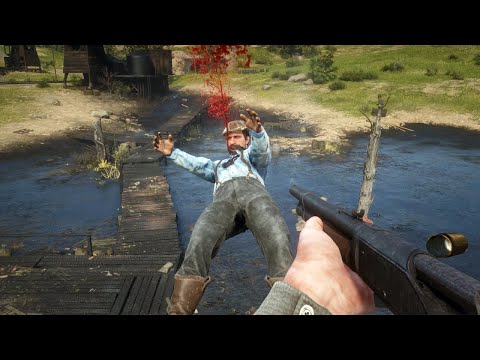 Red Dead Redemption 2 – Slow Motion Brutal Kills Vol.2 (PC 60FPS)