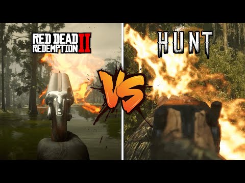 Red Dead Redemption 2 VS Hunt Showdown – Weapons Comparison