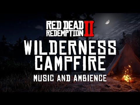 Relaxing Wilderness Campfire | Red Dead Redemption 2 Music & Ambience