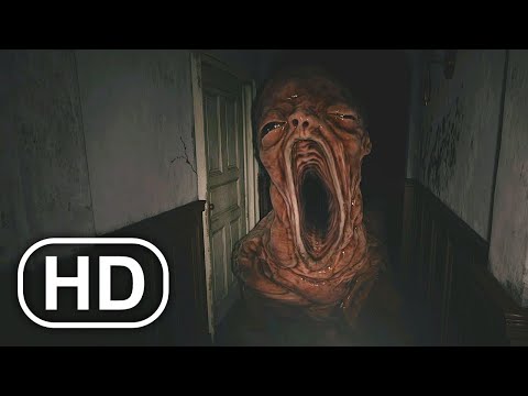 RESIDENT EVIL 8 VILLAGE Giant Baby Fetus Monster Boss Fight 4K ULTRA HD