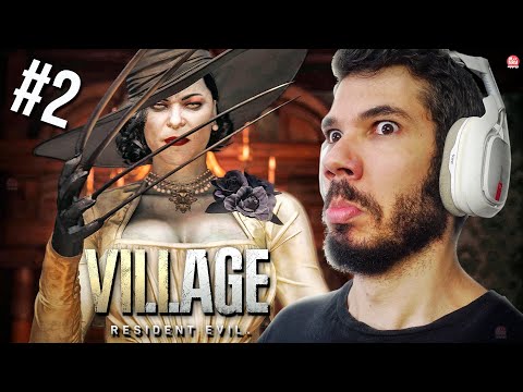 RESIDENT EVIL VILLAGE – #2 : LADY DIMITRESCU PERSEGUINDO no CASTELO, Dublado PT-BR | PS5 em 4k 60fps
