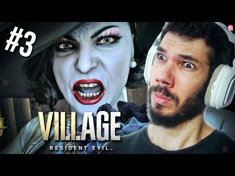 RESIDENT EVIL VILLAGE – #3 : COMO ASSIM? LADY DIMITRESCU | Dublado PT-BR | PS5 em 4k 60fps