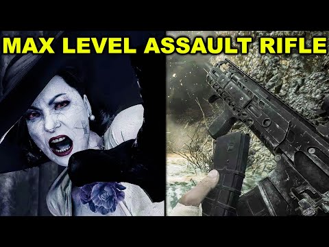Resident Evil Village – MAX LEVEL ASSAULT RIFLE VS Bosses Gameplay